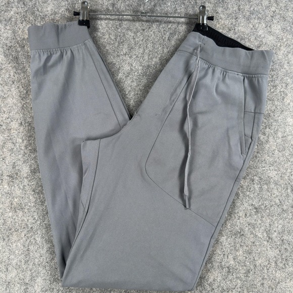 lululemon athletica Other - Lululemon ABC Warpstreme Jogger Mens Small Gray Woven Lined Jogger Rib Cuff